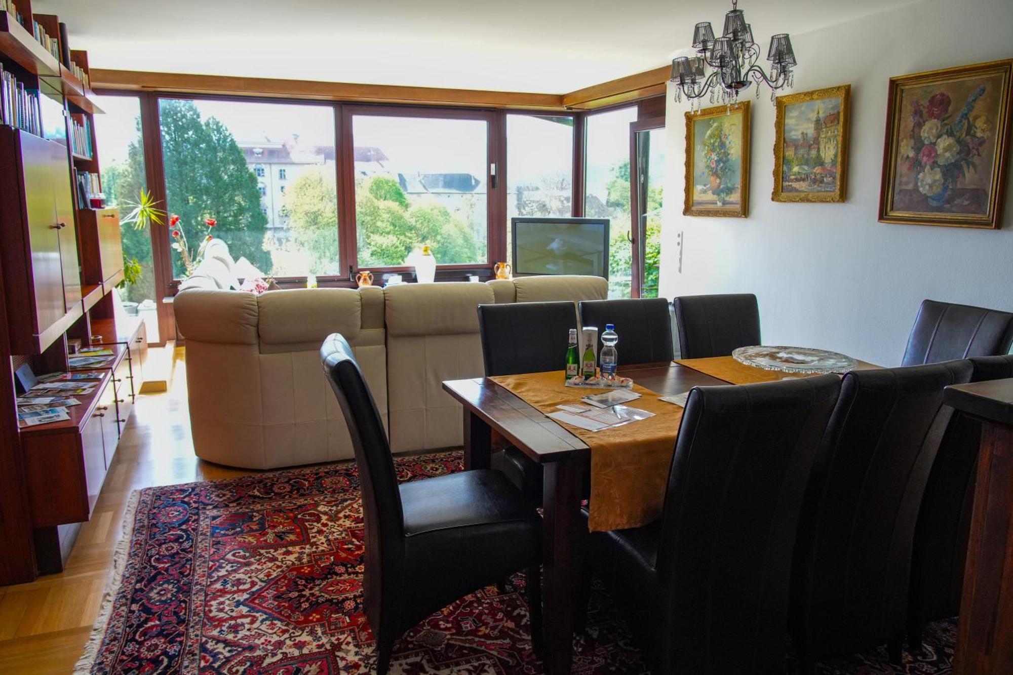Gemuetliche Wohnung Im Herrenhaus 巴登-巴登 外观 照片